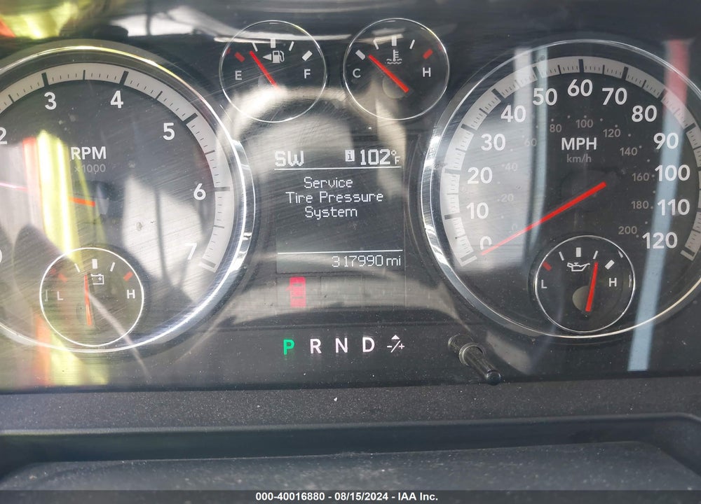 2012 RAM 1500 SLT VIN: 1C6RD6LT1CS170226
