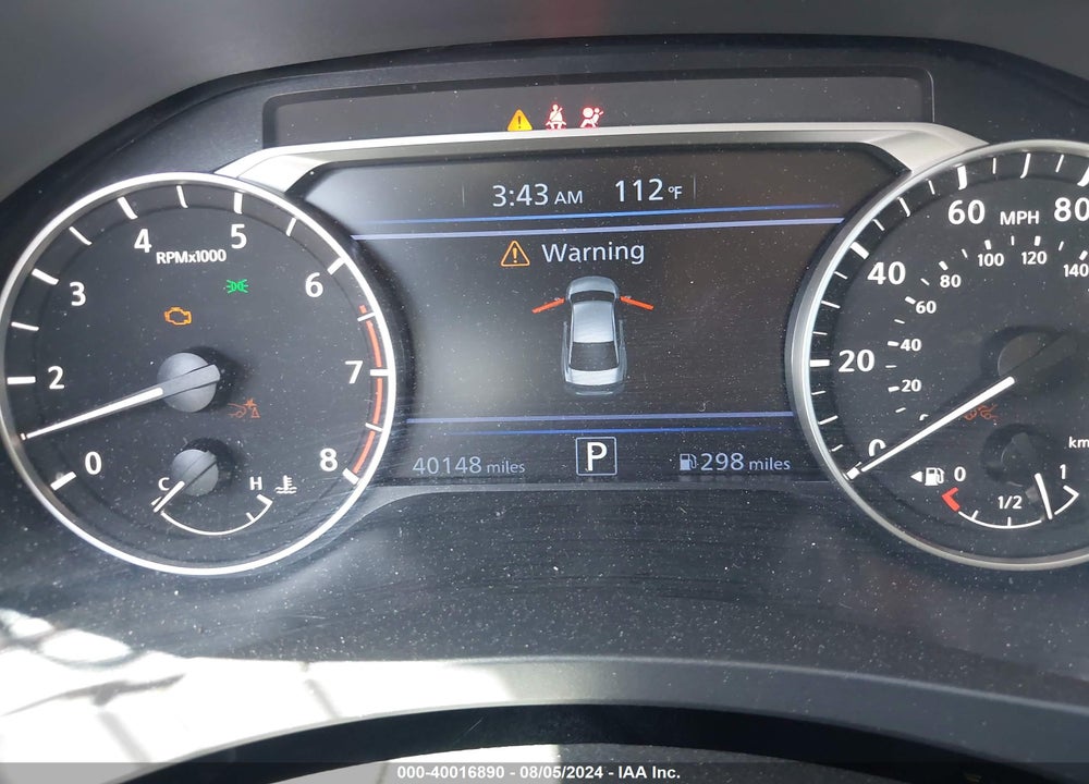 2023 NISSAN ALTIMA SV FWD VIN: 1N4BL4DV8PN313295