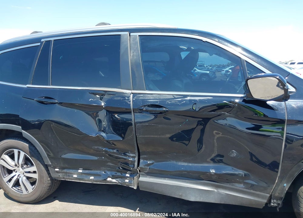 2017 HONDA PILOT EX-L VIN: 5FNYF5H60HB032144