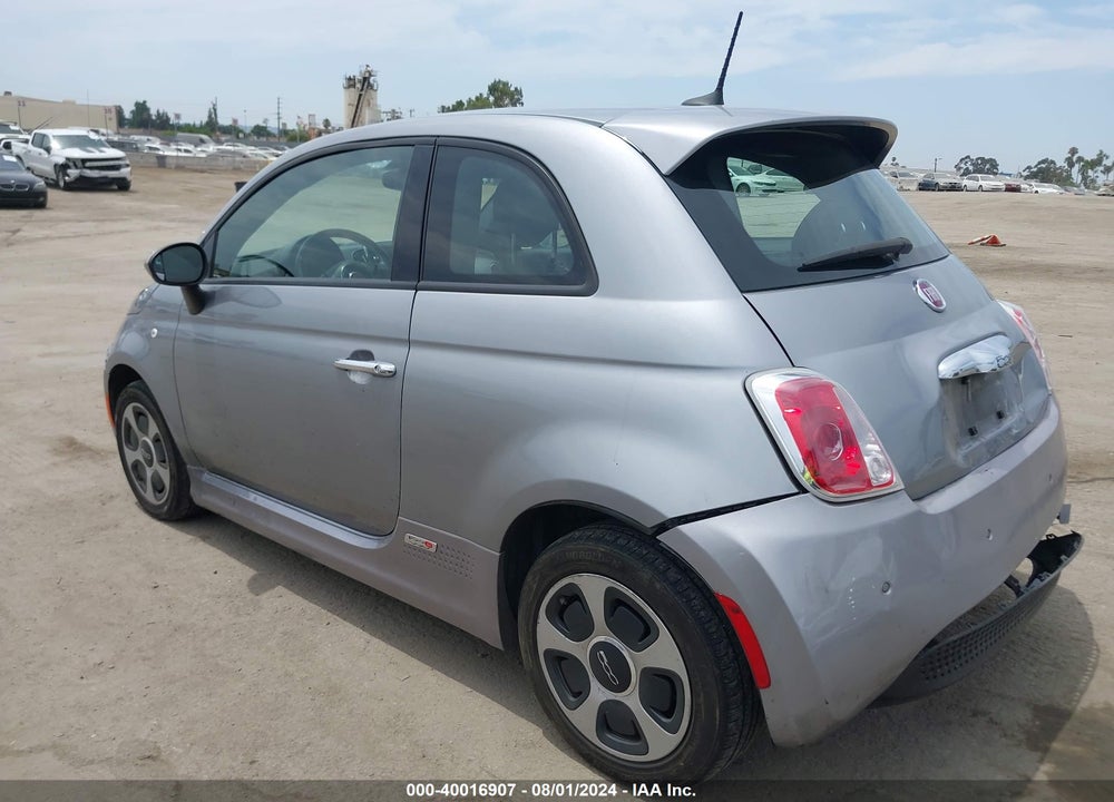 2016 FIAT 500E BATTERY ELECTRIC VIN: 3C3CFFGE1GT229420