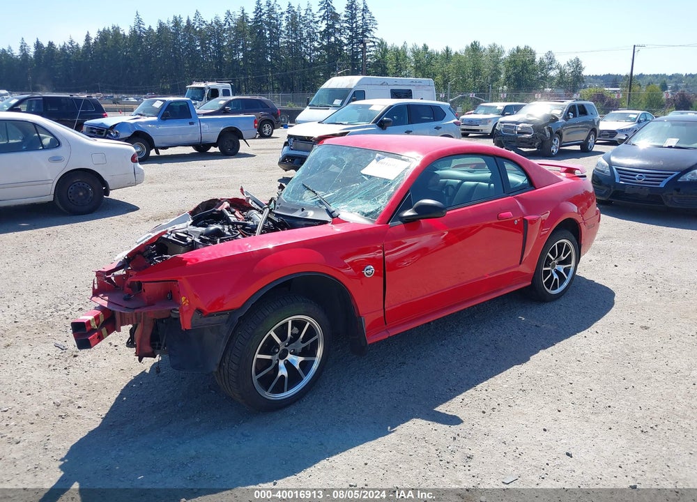 2004 FORD MUSTANG GT VIN: 1FAFP42X34F171194