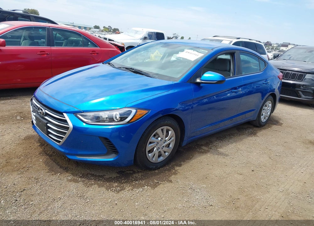 2018 HYUNDAI ELANTRA SE VIN: 5NPD74LF5JH401844