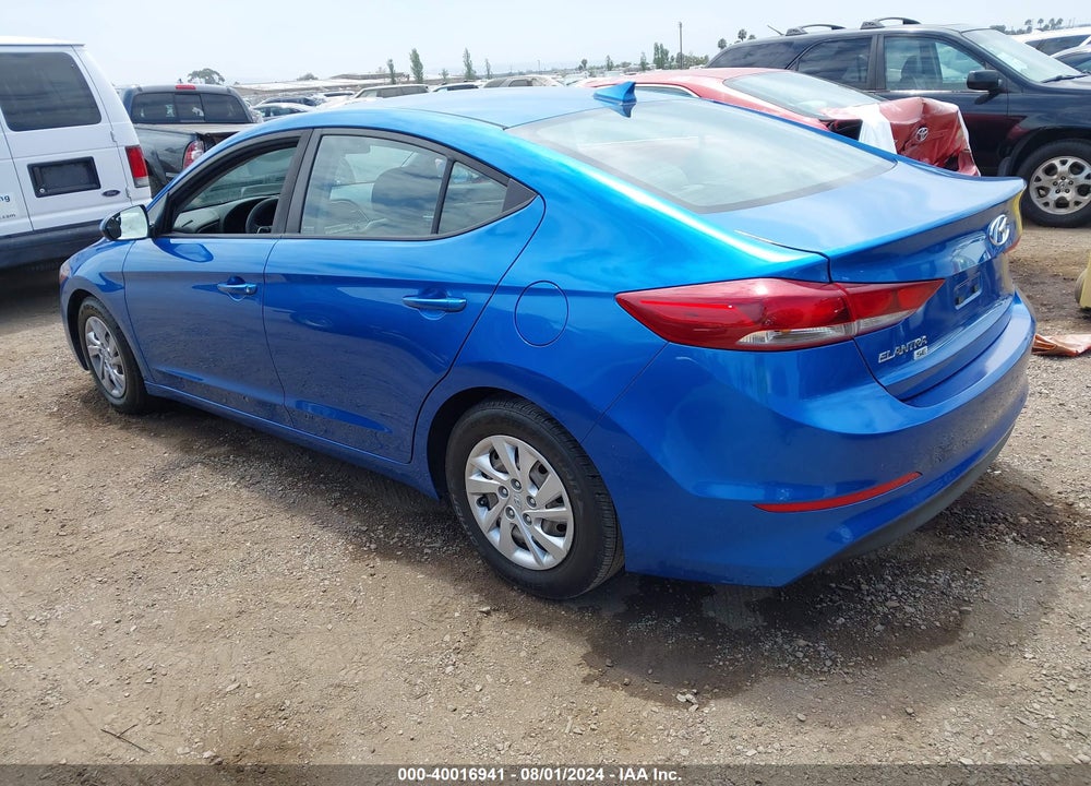 2018 HYUNDAI ELANTRA SE VIN: 5NPD74LF5JH401844
