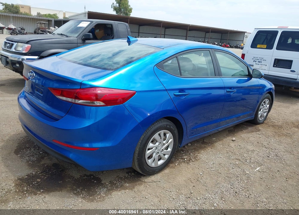 2018 HYUNDAI ELANTRA SE VIN: 5NPD74LF5JH401844