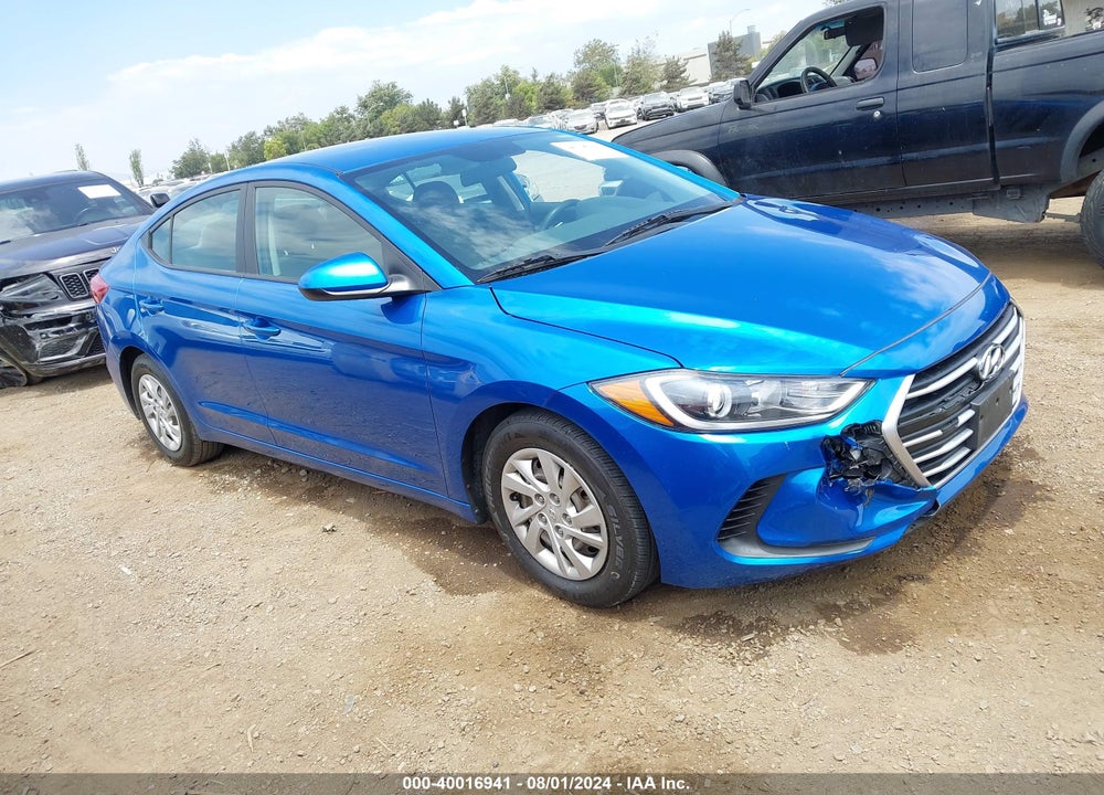 2018 HYUNDAI ELANTRA SE VIN: 5NPD74LF5JH401844