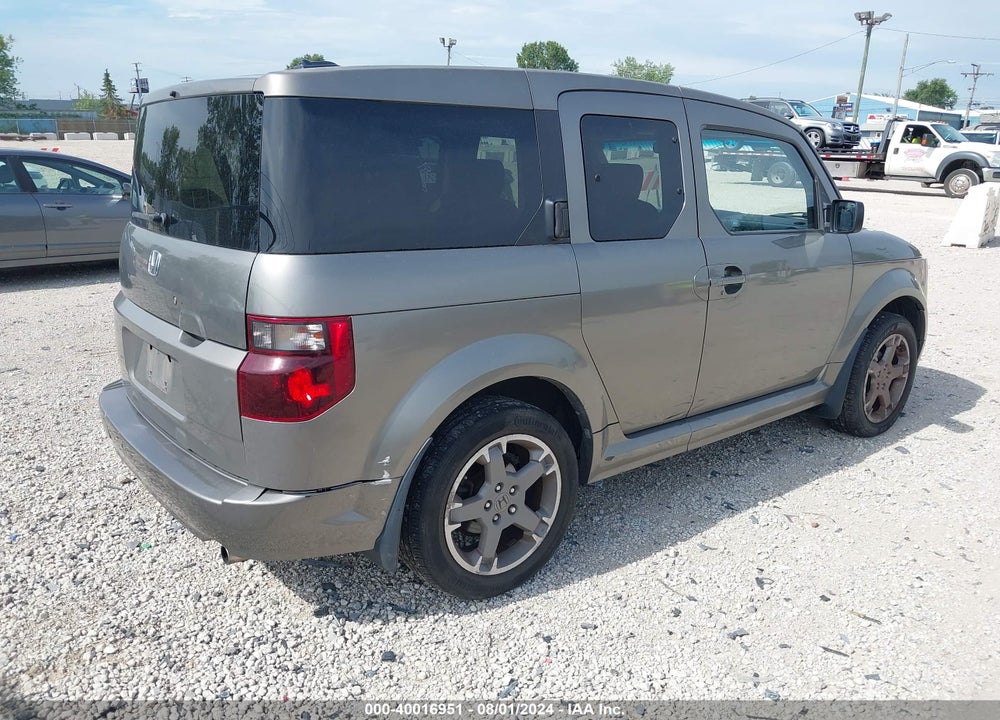 2007 HONDA ELEMENT SC VIN: 5J6YH18917L014576