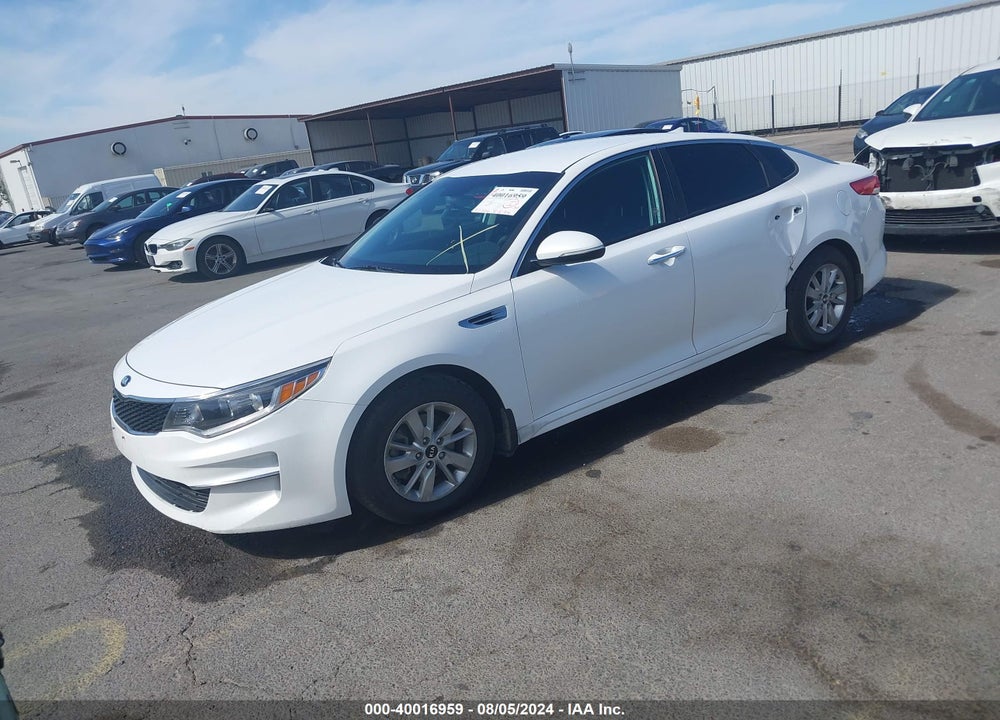 2018 KIA OPTIMA LX VIN: KNAGT4L39J5191373