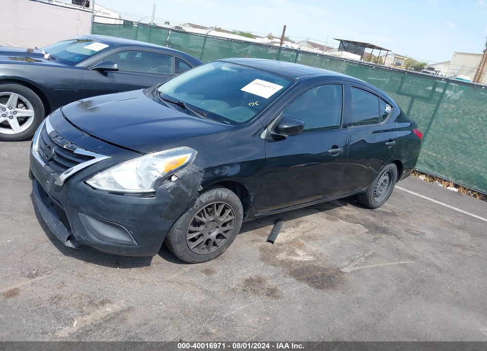 2016 NISSAN VERSA 1.6 S+ VIN: 3N1CN7AP6GL833434