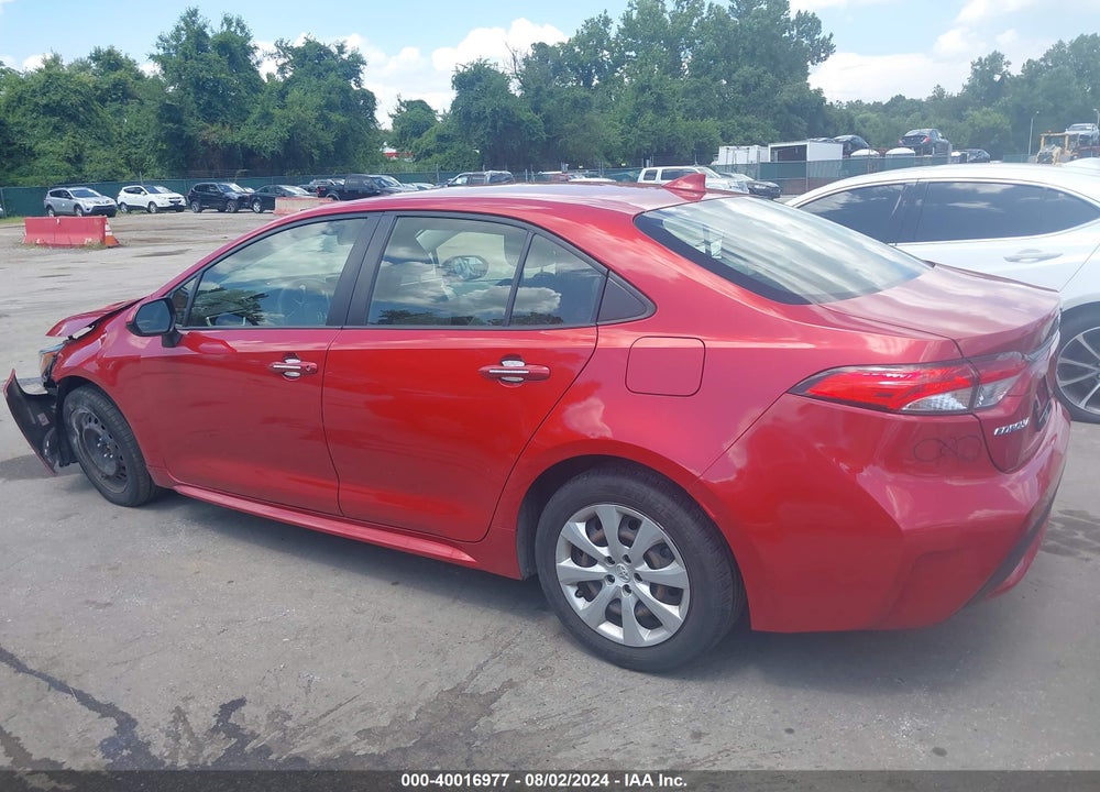 2020 TOYOTA COROLLA LE VIN: JTDEPRAE6LJ096179