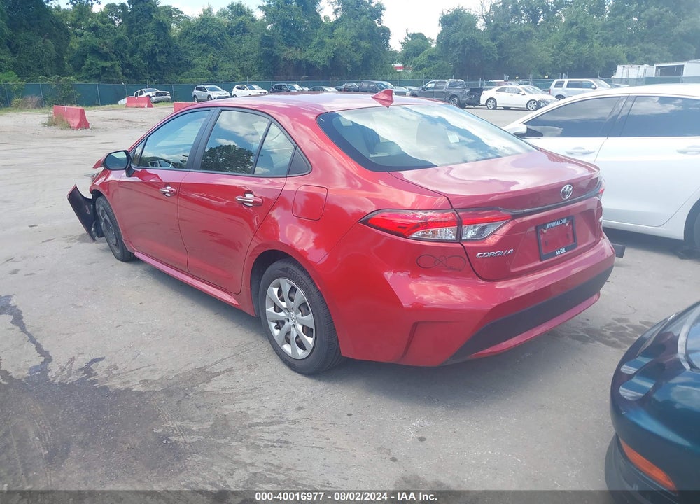 2020 TOYOTA COROLLA LE VIN: JTDEPRAE6LJ096179
