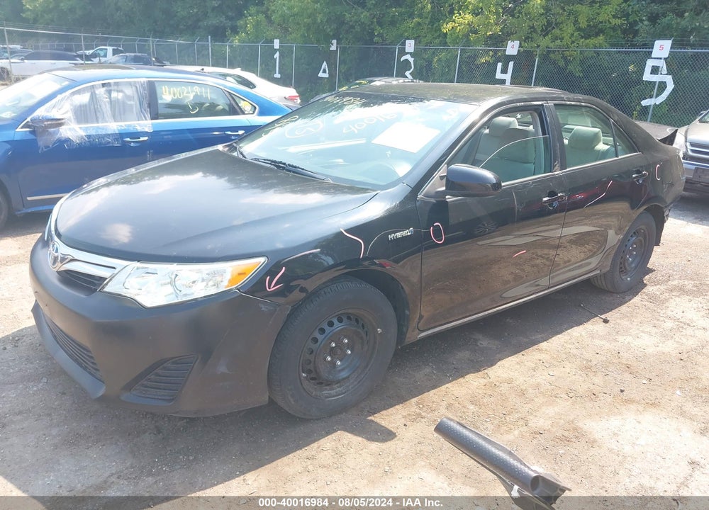 2012 TOYOTA CAMRY HYBRID LE VIN: 4T1BD1FK4CU012558