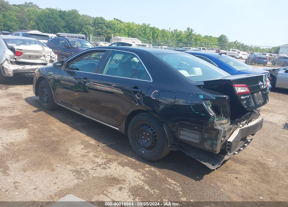 2012 TOYOTA CAMRY HYBRID LE VIN: 4T1BD1FK4CU012558