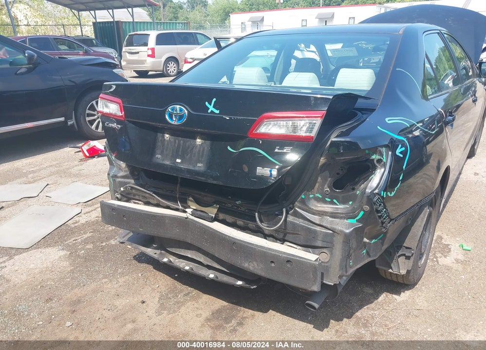 2012 TOYOTA CAMRY HYBRID LE VIN: 4T1BD1FK4CU012558