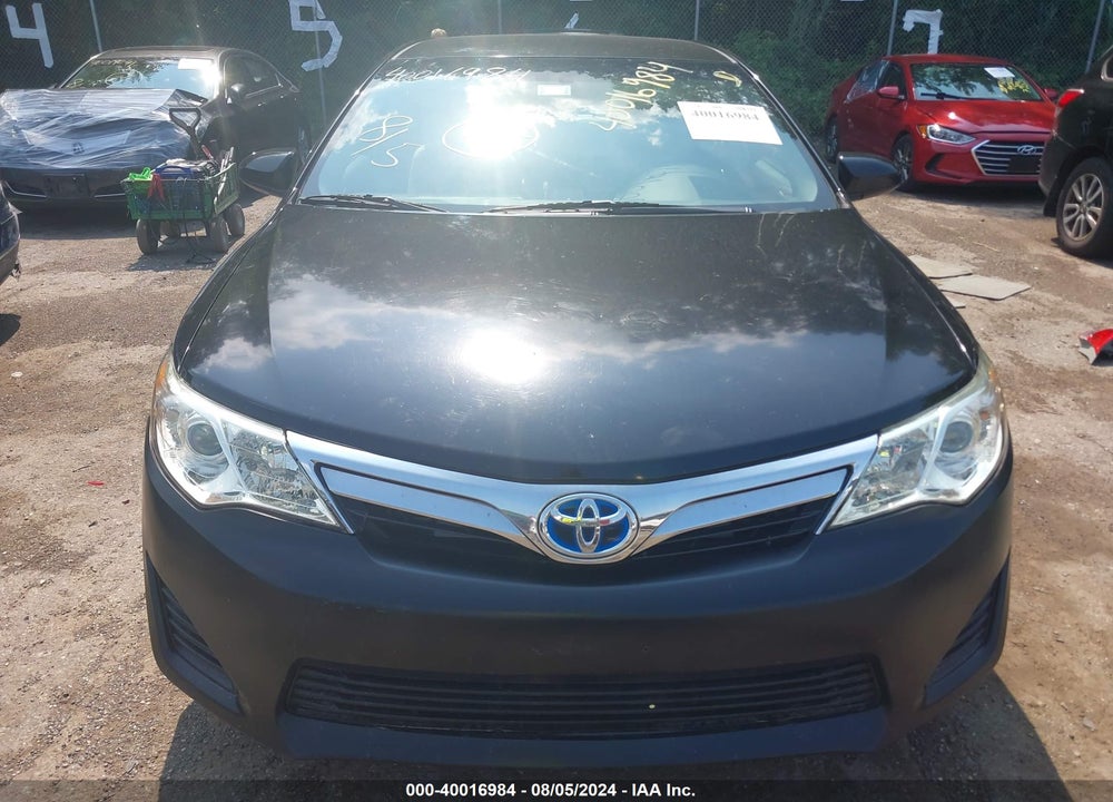 2012 TOYOTA CAMRY HYBRID LE VIN: 4T1BD1FK4CU012558