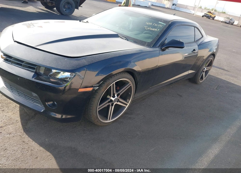 2014 CHEVROLET CAMARO 1LT VIN: 2G1FB1E31E9270468