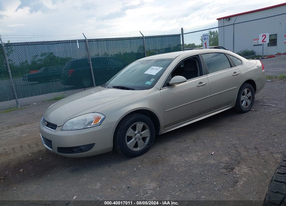 2011 CHEVROLET IMPALA LT VIN: 2G1WG5EK6B1297742