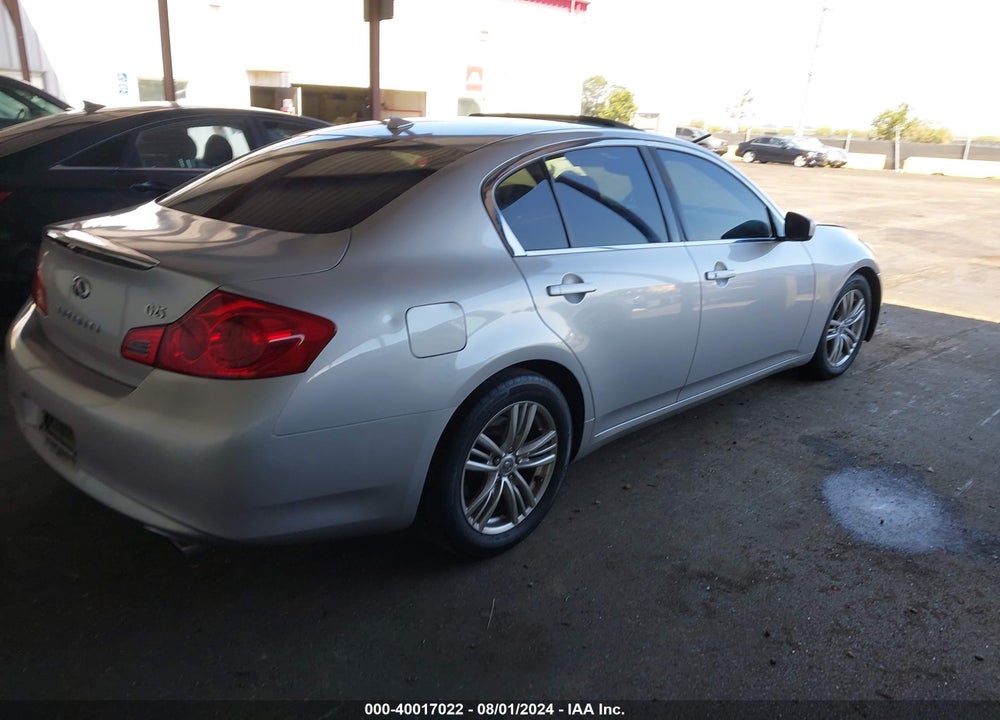 2012 INFINITI G25 JOURNEY VIN: JN1DV6AP4CM700069