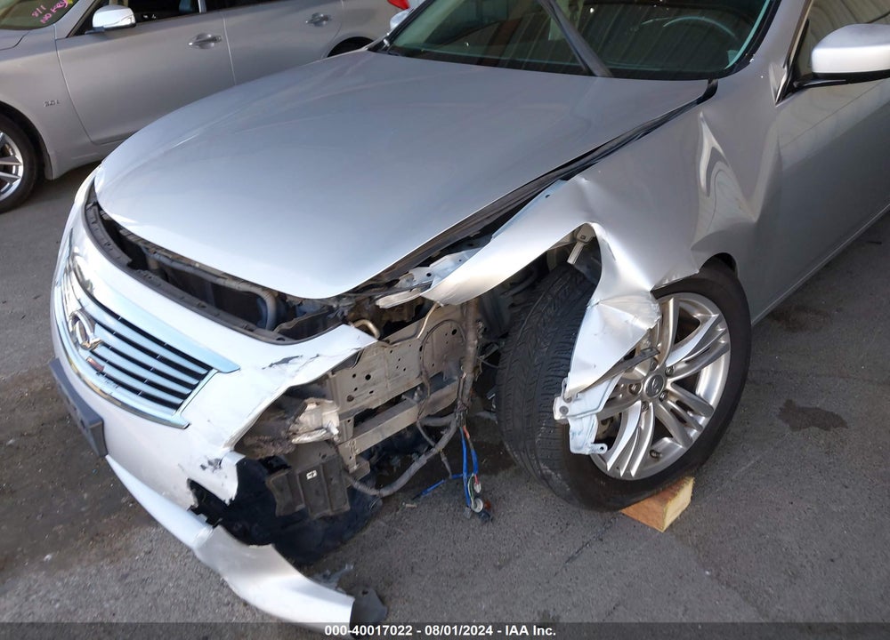 2012 INFINITI G25 JOURNEY VIN: JN1DV6AP4CM700069