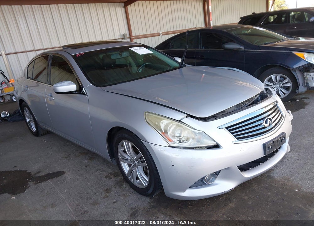 2012 INFINITI G25 JOURNEY VIN: JN1DV6AP4CM700069