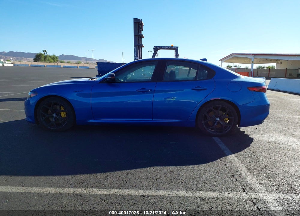 2020 ALFA ROMEO GIULIA SPORT RWD VIN: ZARFAMAN7L7633623