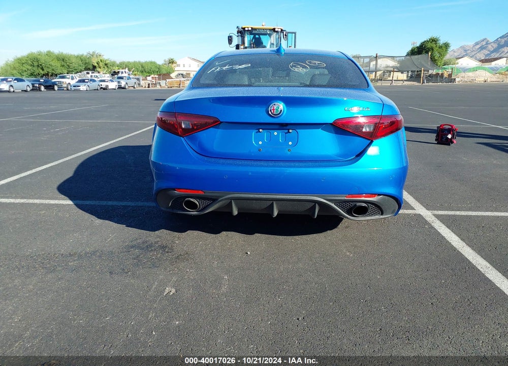 2020 ALFA ROMEO GIULIA SPORT RWD VIN: ZARFAMAN7L7633623