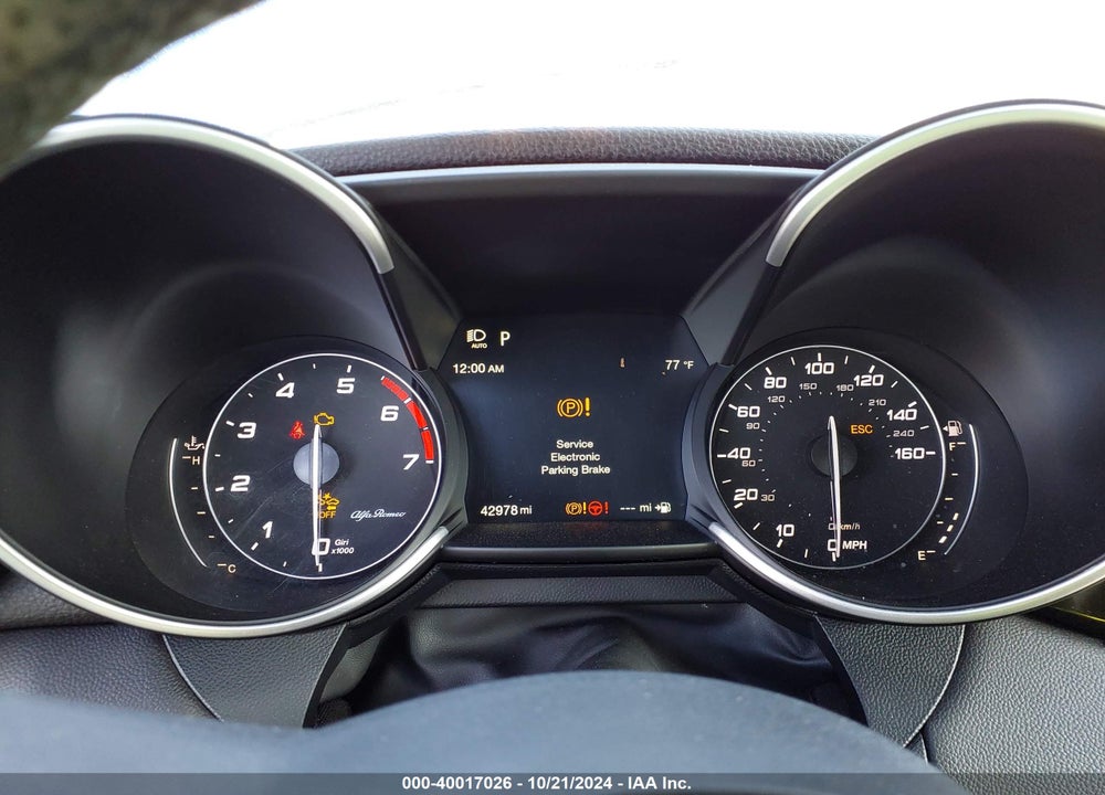 2020 ALFA ROMEO GIULIA SPORT RWD VIN: ZARFAMAN7L7633623