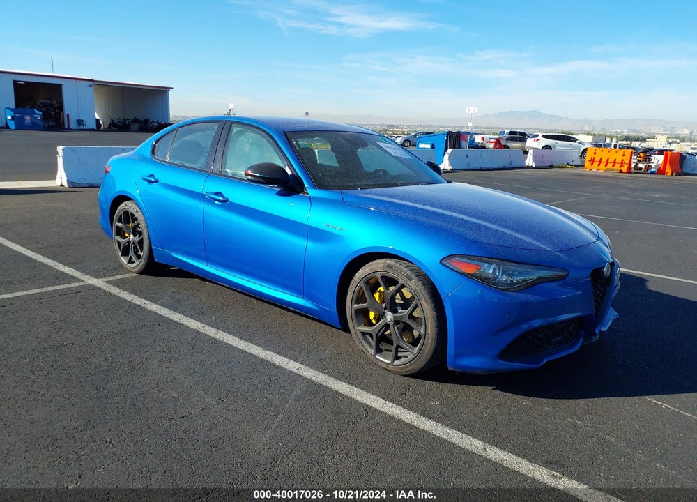 2020 ALFA ROMEO GIULIA SPORT RWD VIN: ZARFAMAN7L7633623