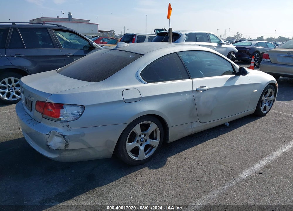 2007 BMW 328I VIN: WBAWV13537PK49027