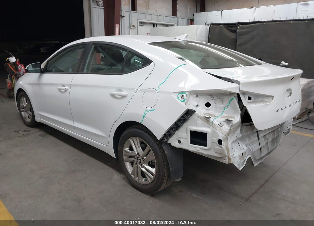 2019 HYUNDAI ELANTRA SEL VIN: 5NPD84LF6KH457709