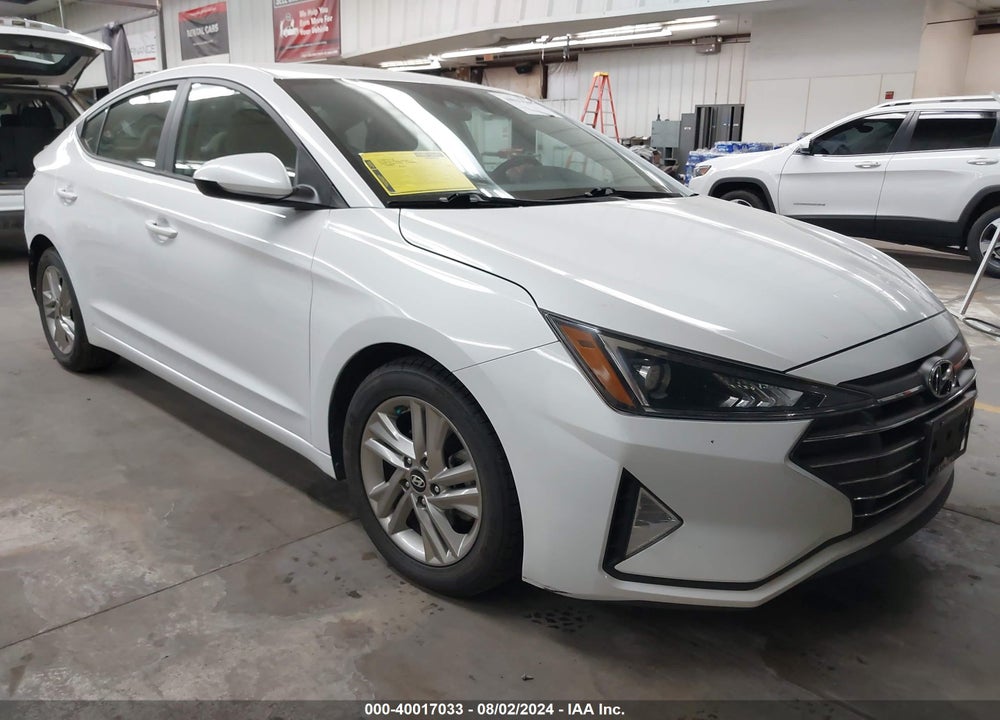 2019 HYUNDAI ELANTRA SEL VIN: 5NPD84LF6KH457709