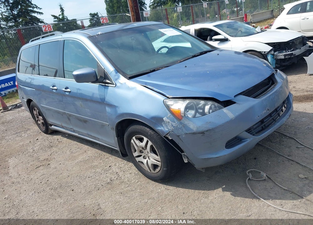 2007 HONDA ODYSSEY EX-L VIN: 5FNRL38757B044119