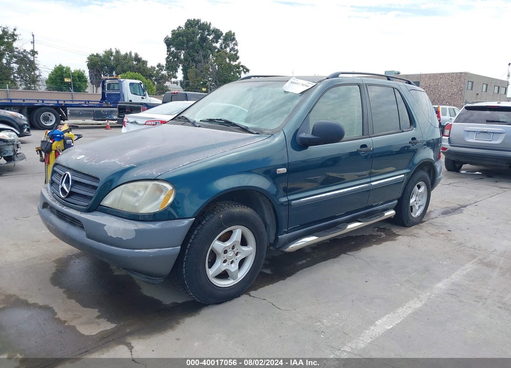 1999 MERCEDES-BENZ ML 320 VIN: 4JGAB54E9XA091240