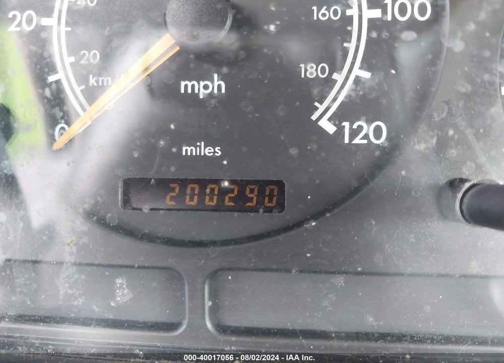 1999 MERCEDES-BENZ ML 320 VIN: 4JGAB54E9XA091240