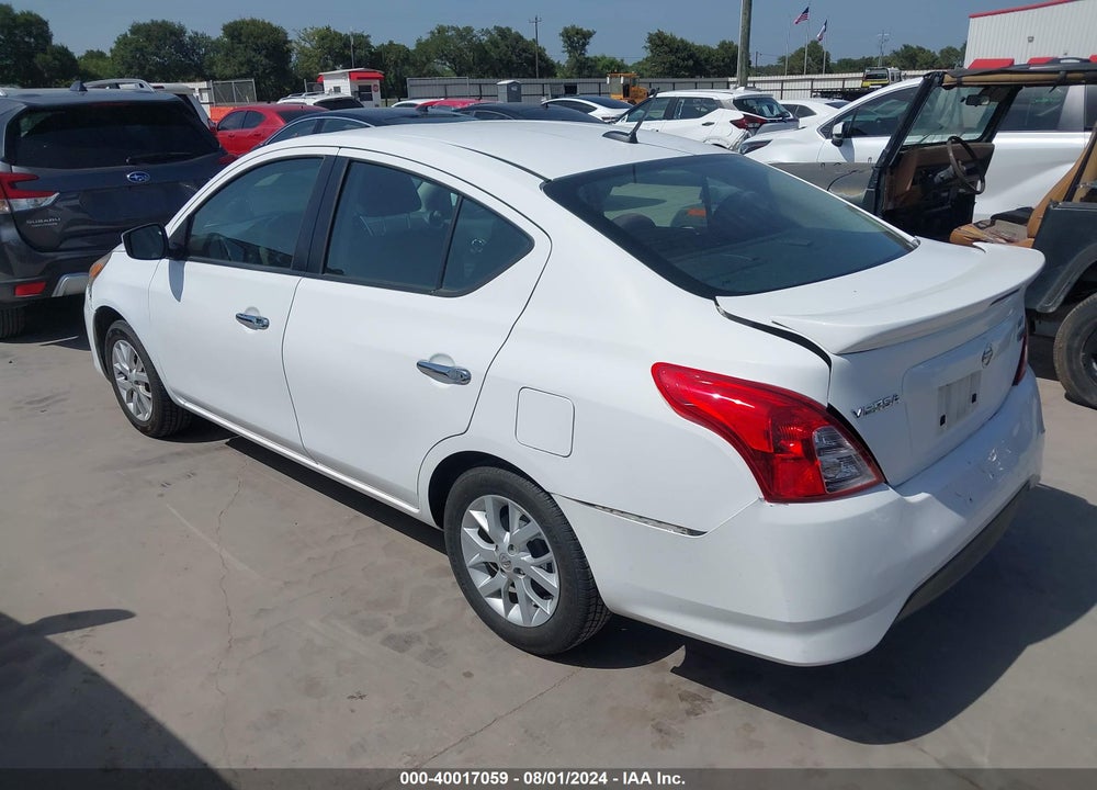 2019 NISSAN VERSA 1.6 SV VIN: 3N1CN7AP3KL826594