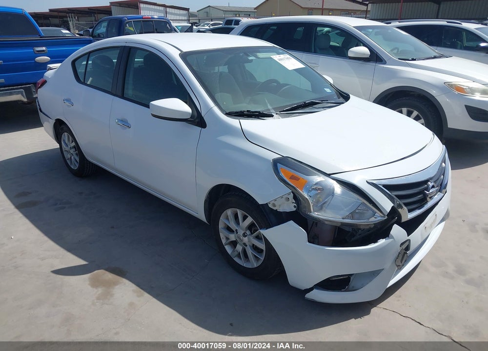 2019 NISSAN VERSA 1.6 SV VIN: 3N1CN7AP3KL826594