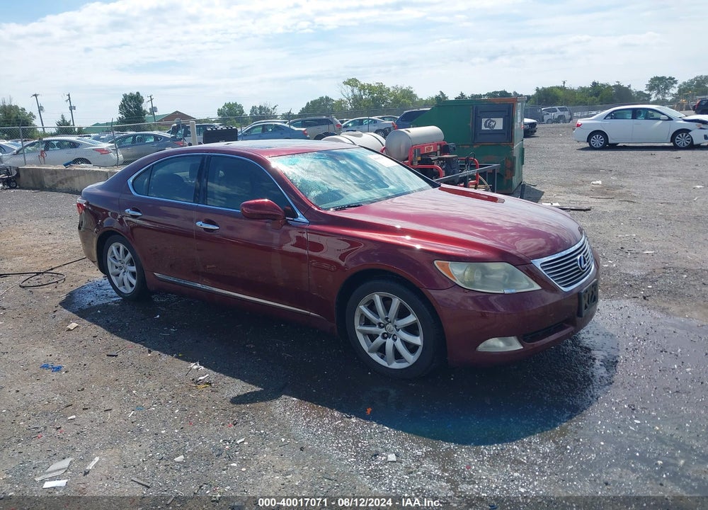 2007 LEXUS LS 460 VIN: JTHBL46F175033510