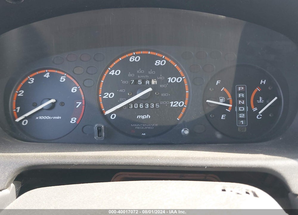 1999 HONDA CR-V EX VIN: JHLRD1860XC043145