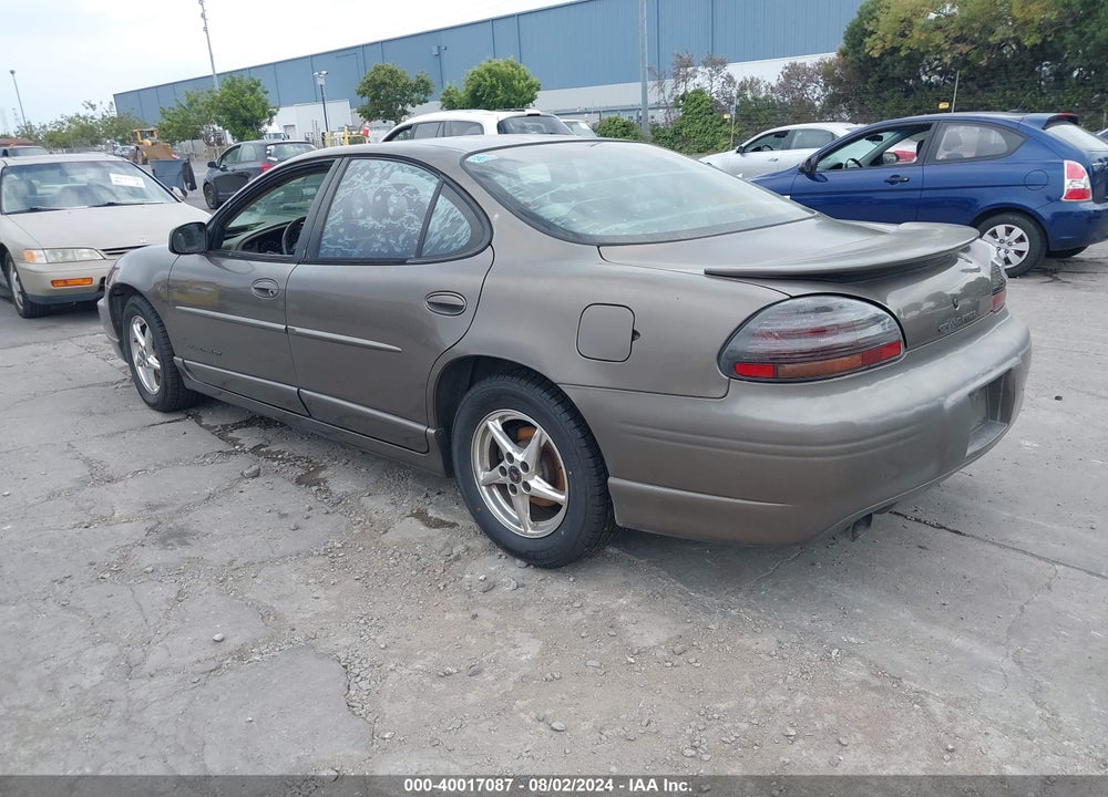 2000 PONTIAC GRAND PRIX GT VIN: 1G2WP52K3YF326051
