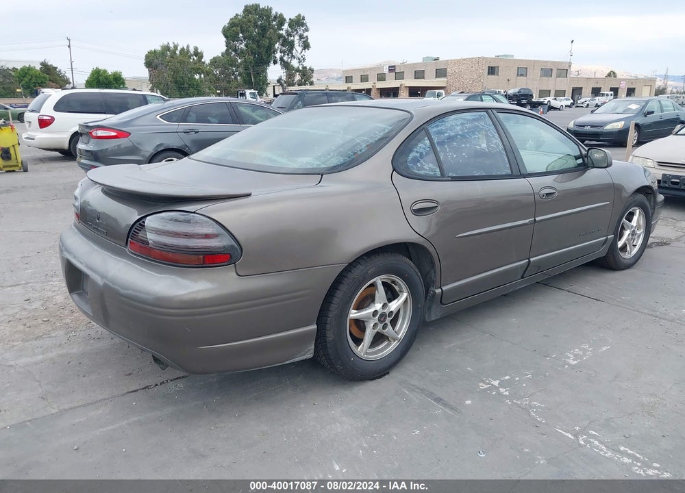 2000 PONTIAC GRAND PRIX GT VIN: 1G2WP52K3YF326051