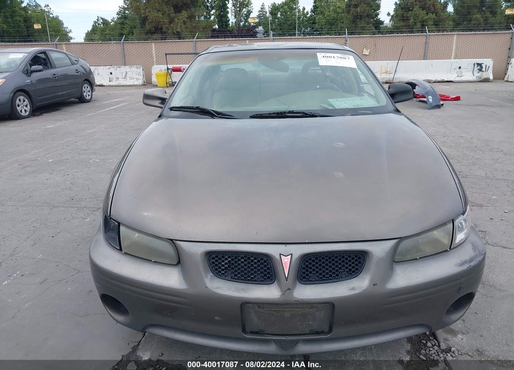 2000 PONTIAC GRAND PRIX GT VIN: 1G2WP52K3YF326051