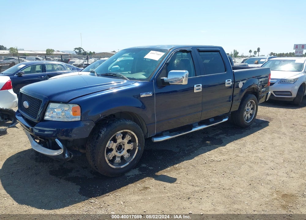 2006 FORD F-150 LARIAT/XLT VIN: 1FTPW12556FA17149