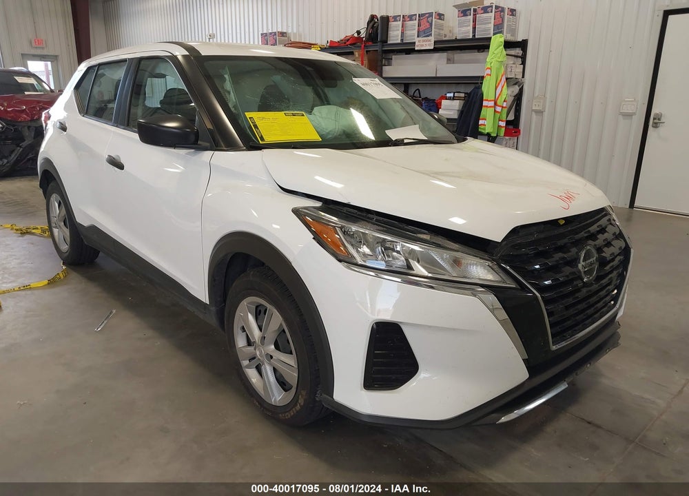 2021 NISSAN KICKS S XTRONIC CVT VIN: 3N1CP5BV6ML533755