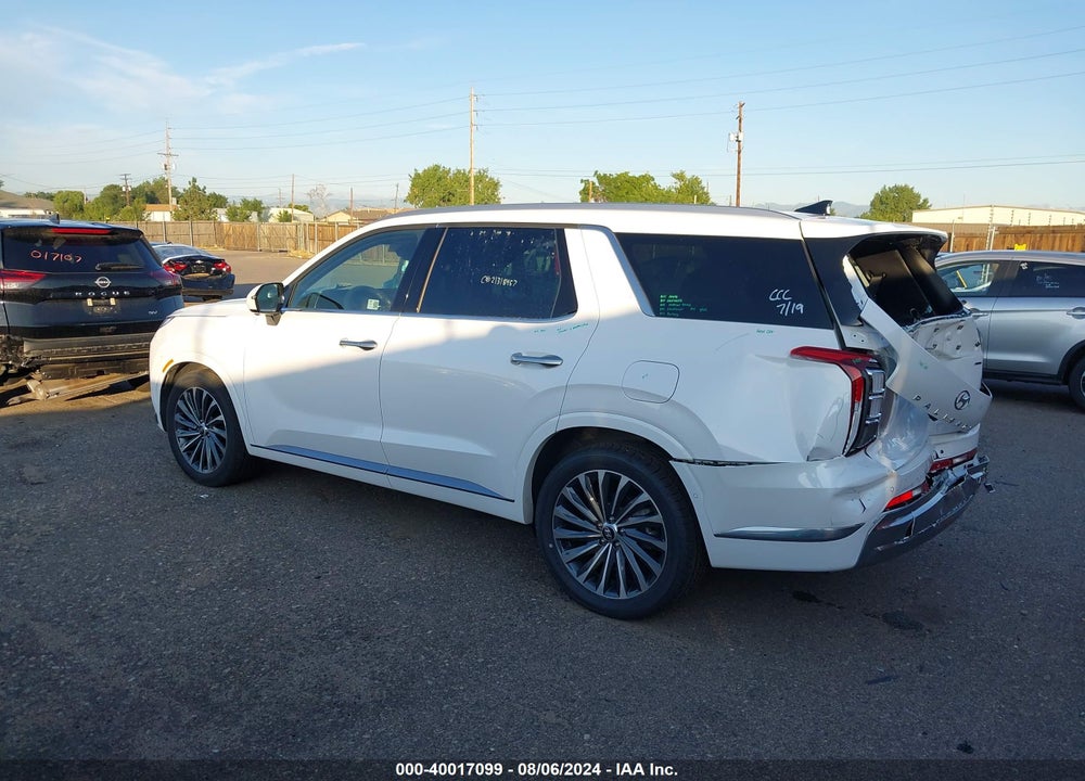 2024 HYUNDAI PALISADE CALLIGRAPHY VIN: KM8R7DGE9RU704758
