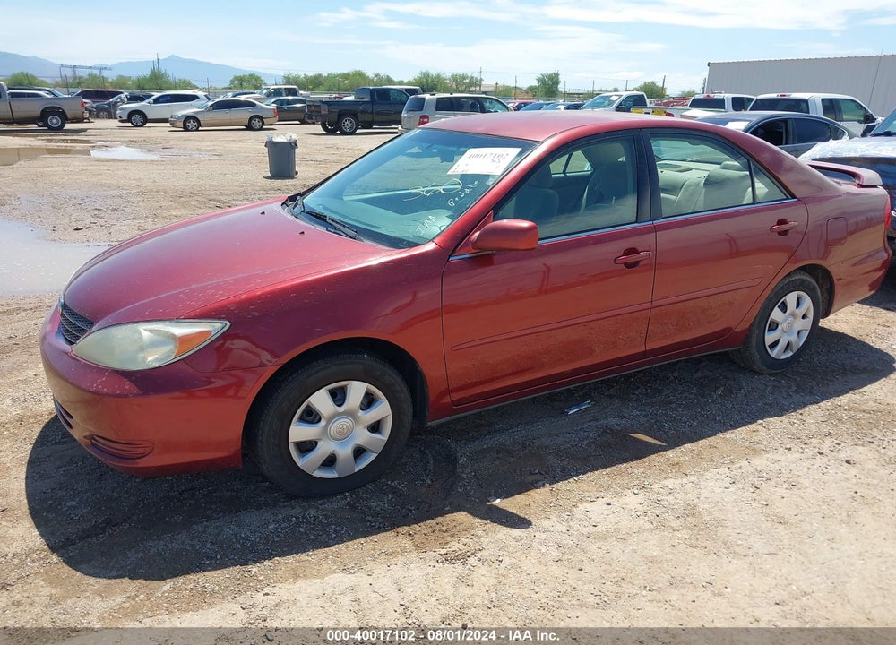 2003 TOYOTA CAMRY LE VIN: 4T1BE32K53U199193