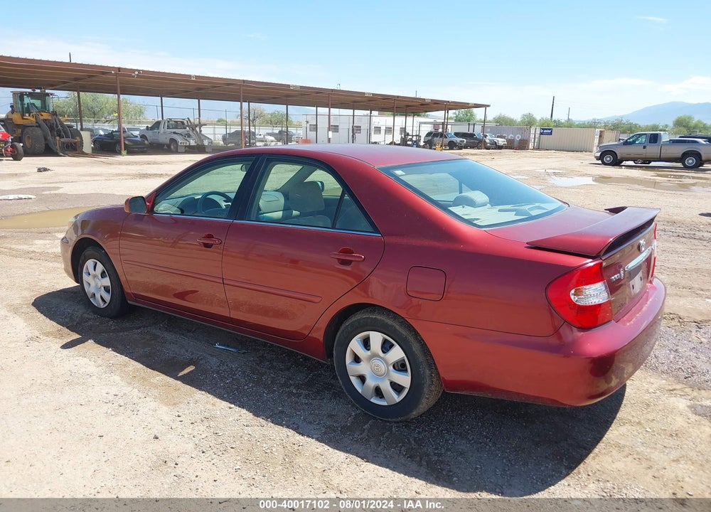 2003 TOYOTA CAMRY LE VIN: 4T1BE32K53U199193