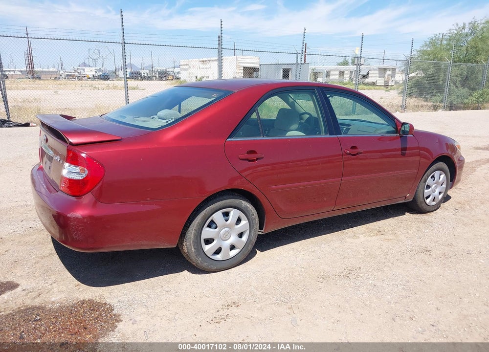 2003 TOYOTA CAMRY LE VIN: 4T1BE32K53U199193