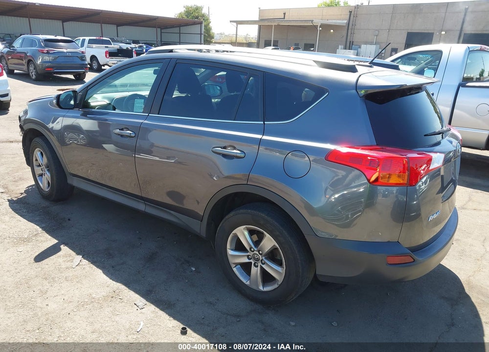 2015 TOYOTA RAV4 XLE VIN: 2T3WFREV8FW141887