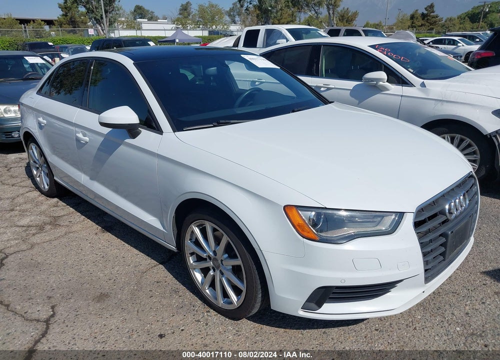 2015 AUDI A3 1.8T PREMIUM VIN: WAUACGFF7F1050829