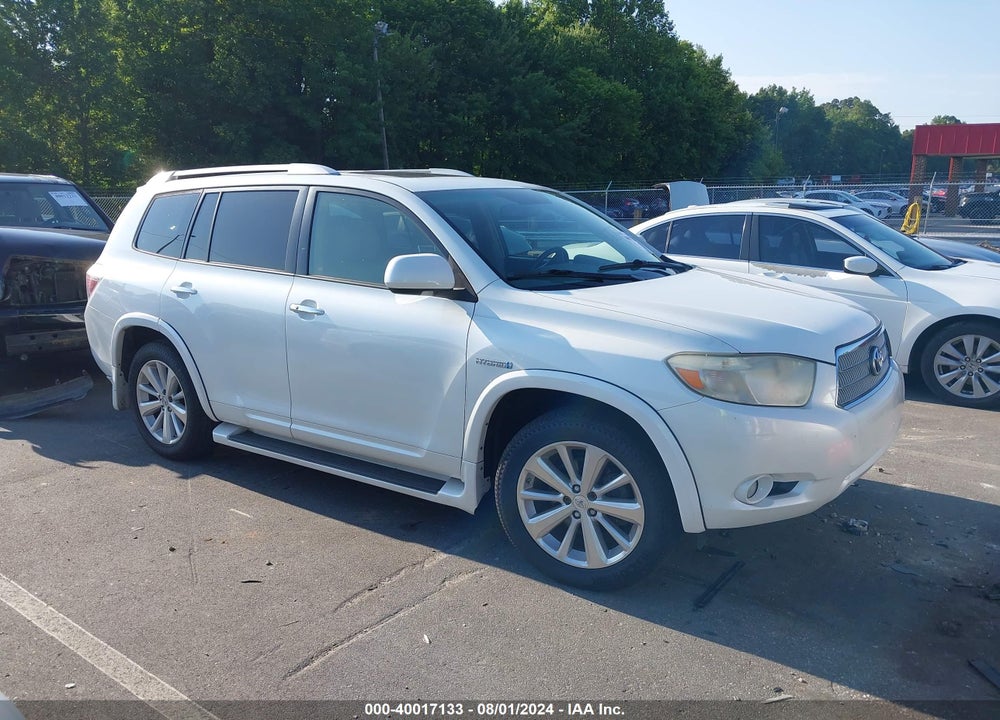 2008 TOYOTA HIGHLANDER HYBRID LIMITED VIN: JTEEW44A982015901