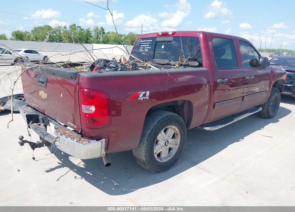 2013 CHEVROLET SILVERADO 1500 LT VIN: 3GCPKSE77DG254249